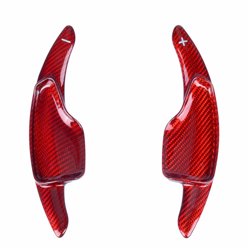 OEM carbon fiber steering paddles shift