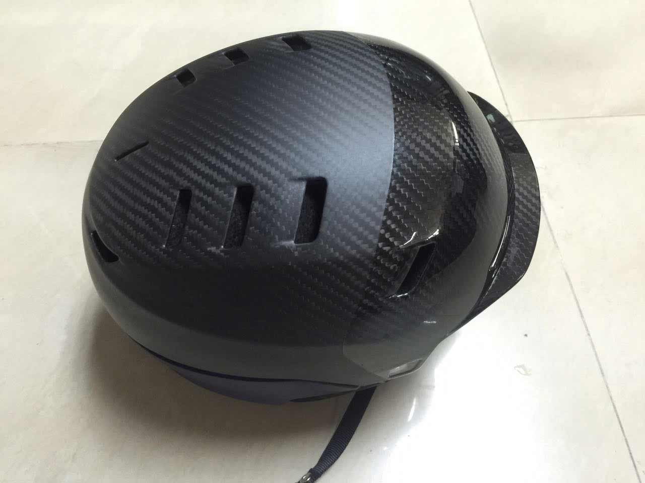  OEM customize carbon fiber motorbike bicycle helmet safty helmet